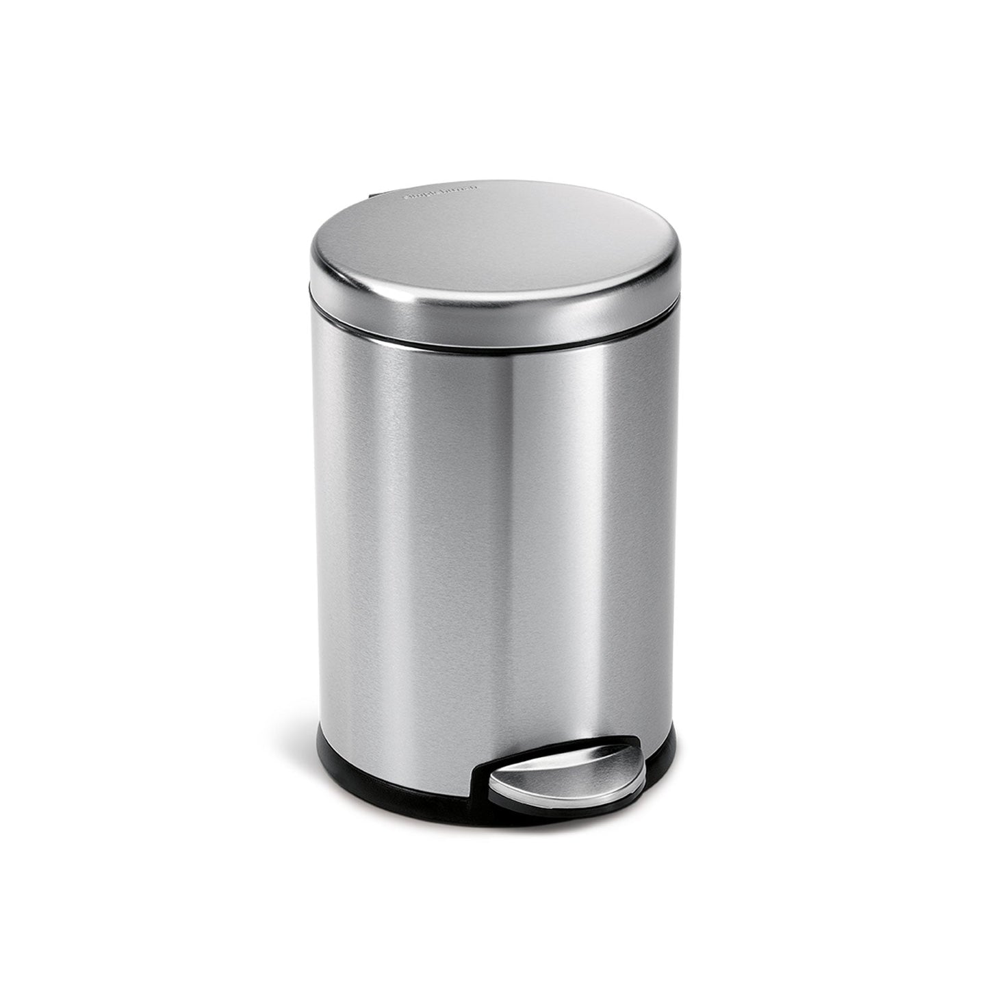 4.5L mini round steel step trash can**